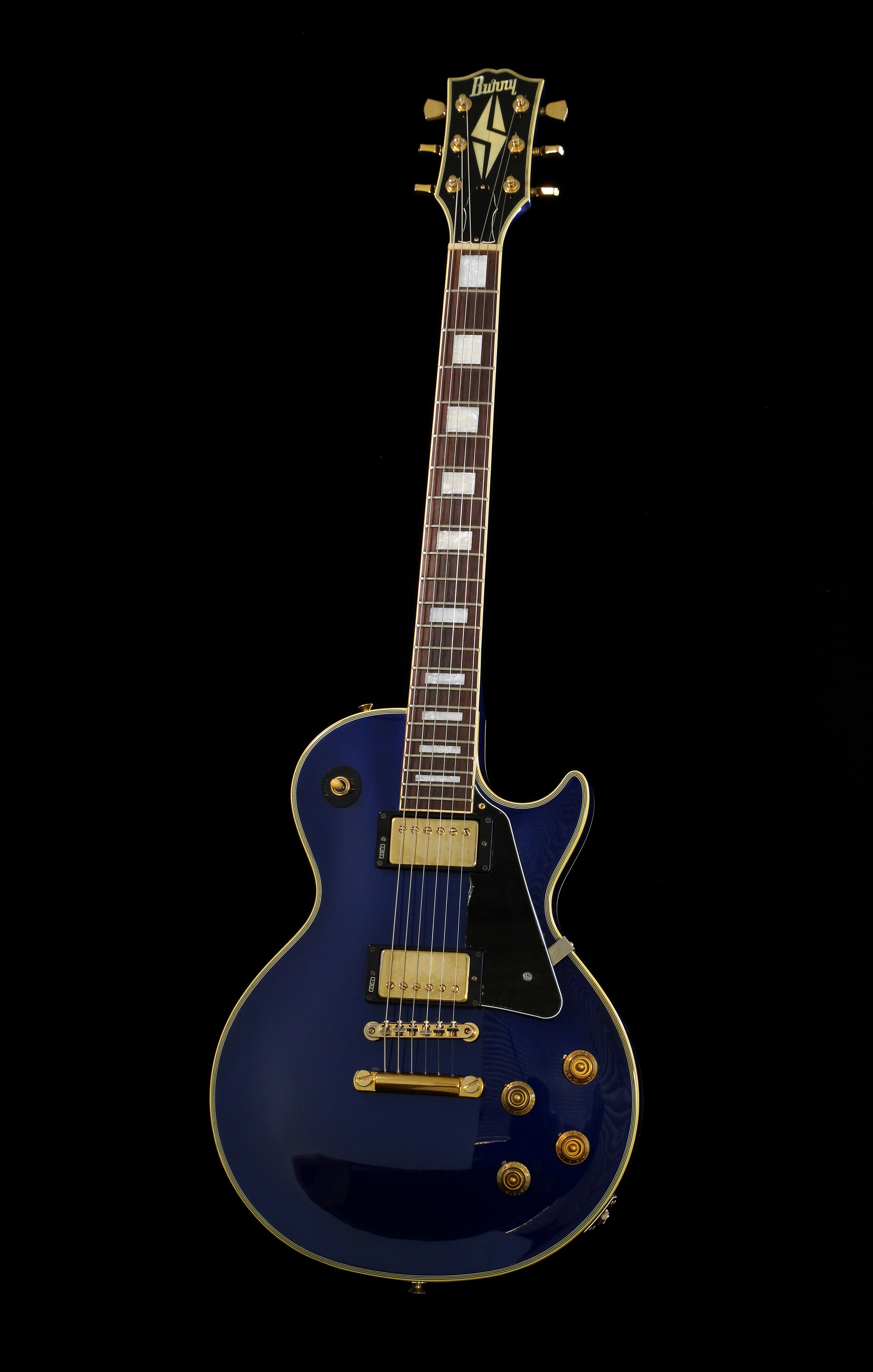 Les Paul , deals Mahagony-Body, Decke aus MOP !!! Goldhardware