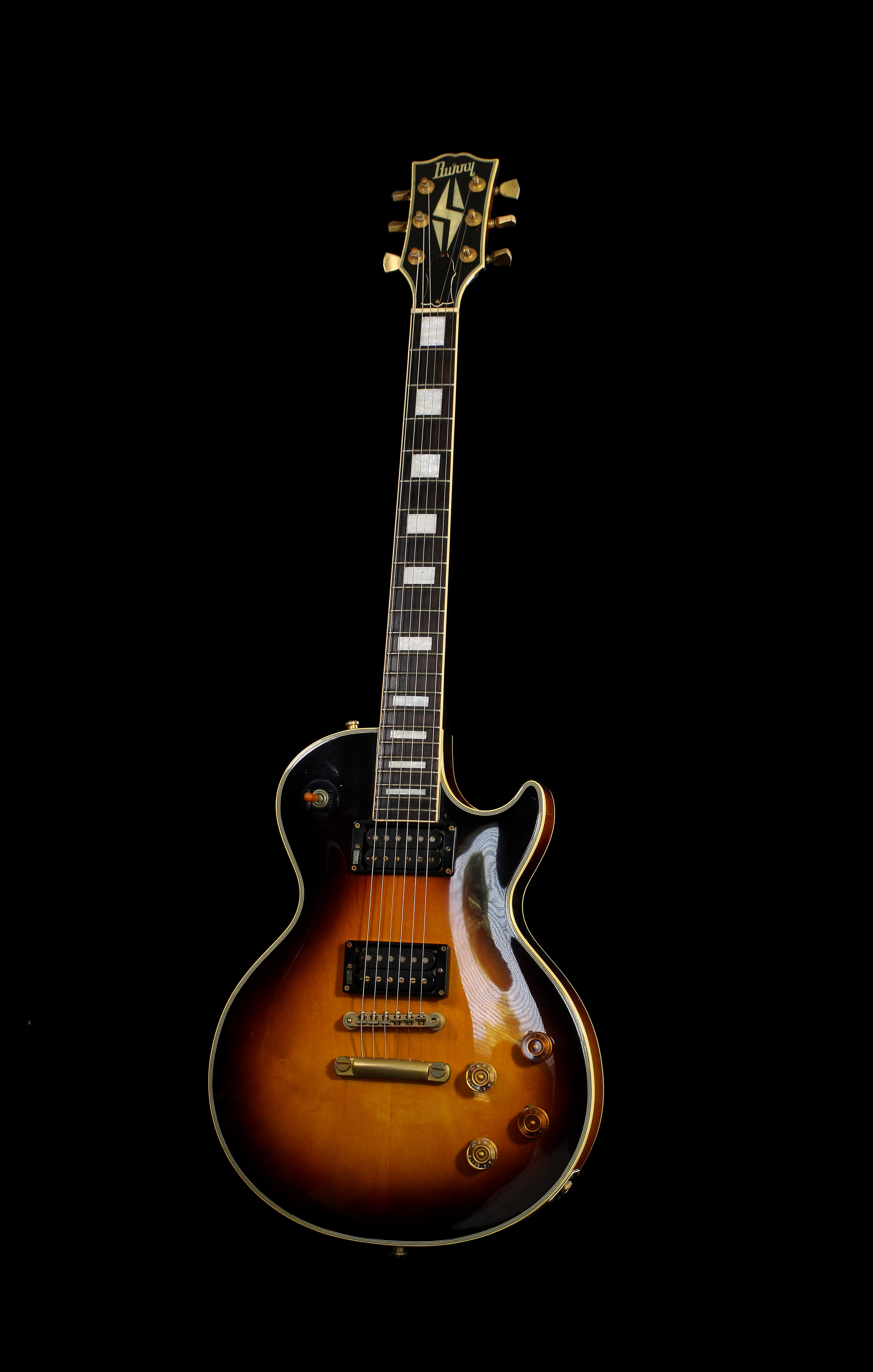 Burny RLC-70 Les Paul Custom MIJ Tobacco Sunburst Early 90s – Soul Drifter  Guitars