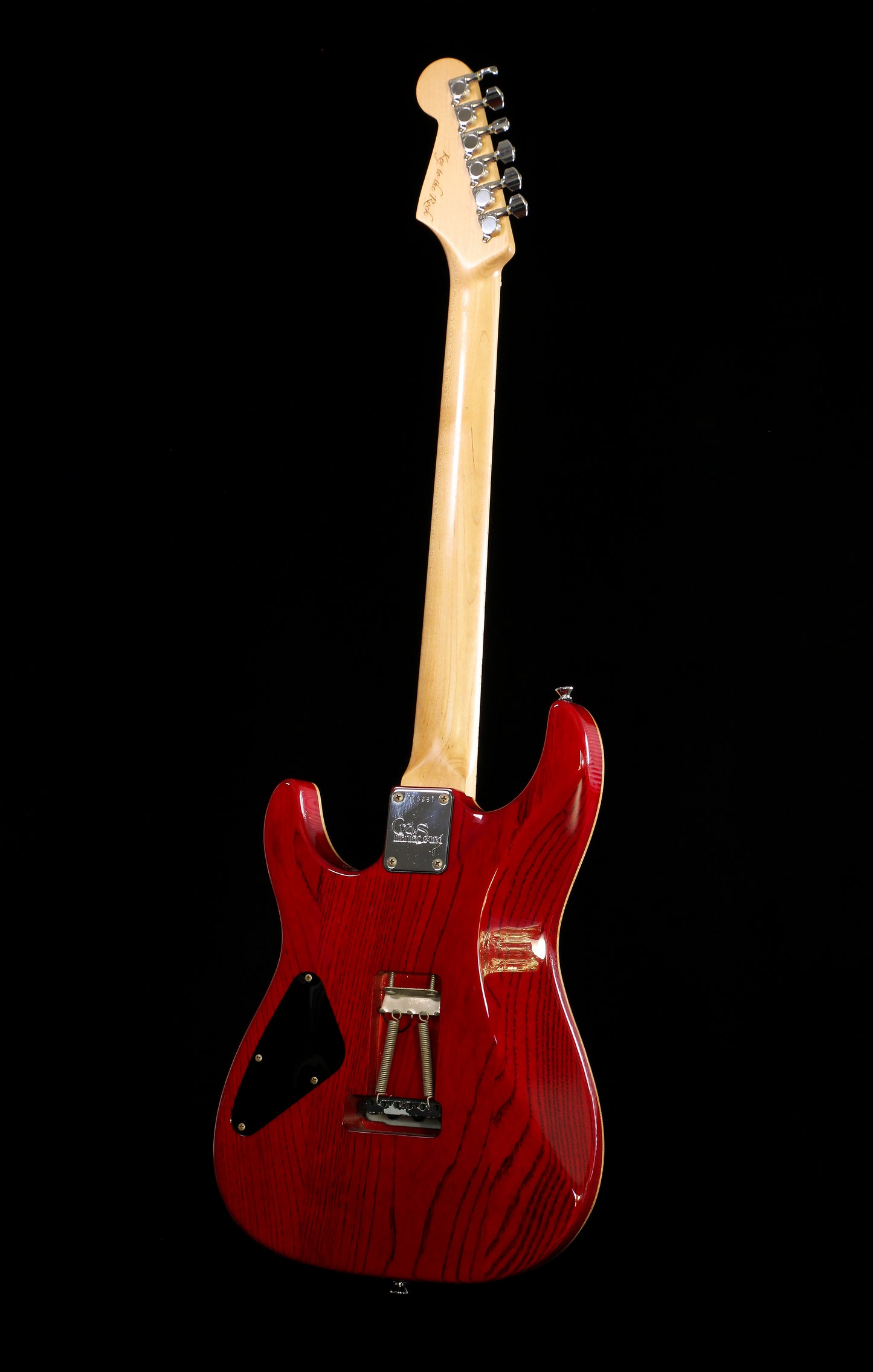 Crews Maniac Sound KTR SS-02 HSS Strat Transparent RedCrews Maniac Sound KTR SS-02 HSS Strat Transparent Red