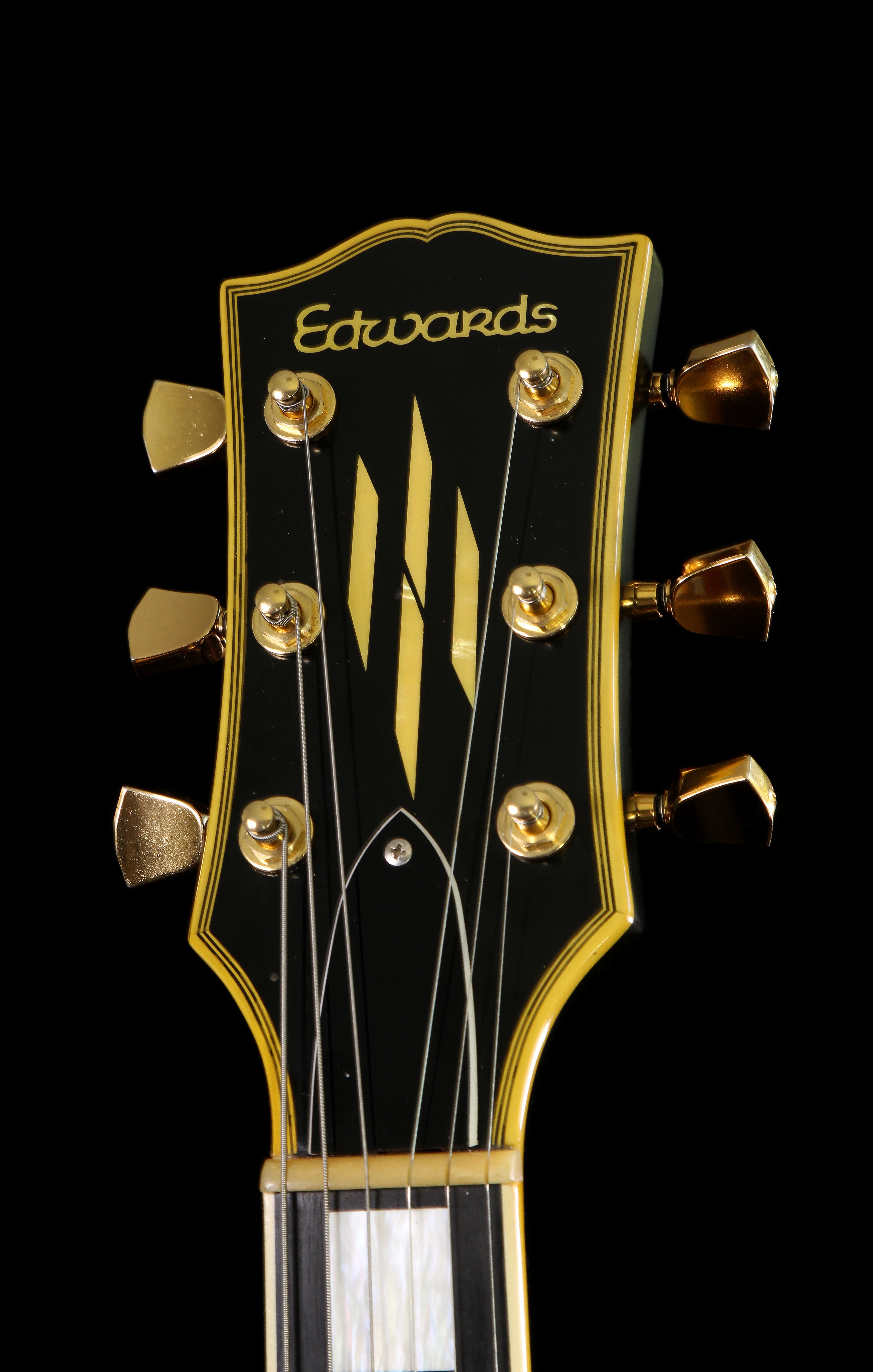 Edwards by ESP E-LP-113 LTC Les Paul Custom Ebony – Soul Drifter Guitars