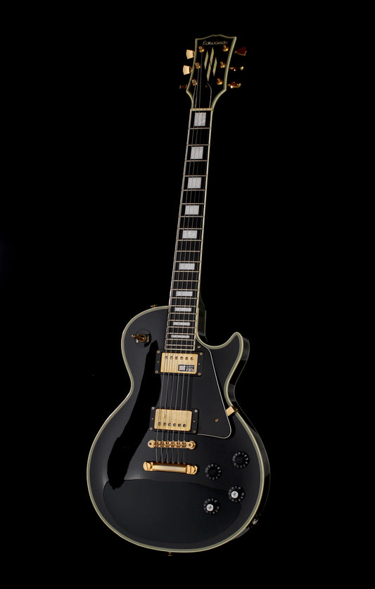 Edwards by ESP E-LP-92CD Les Paul Custom Ebony 2013 Seymour Duncan Pickups