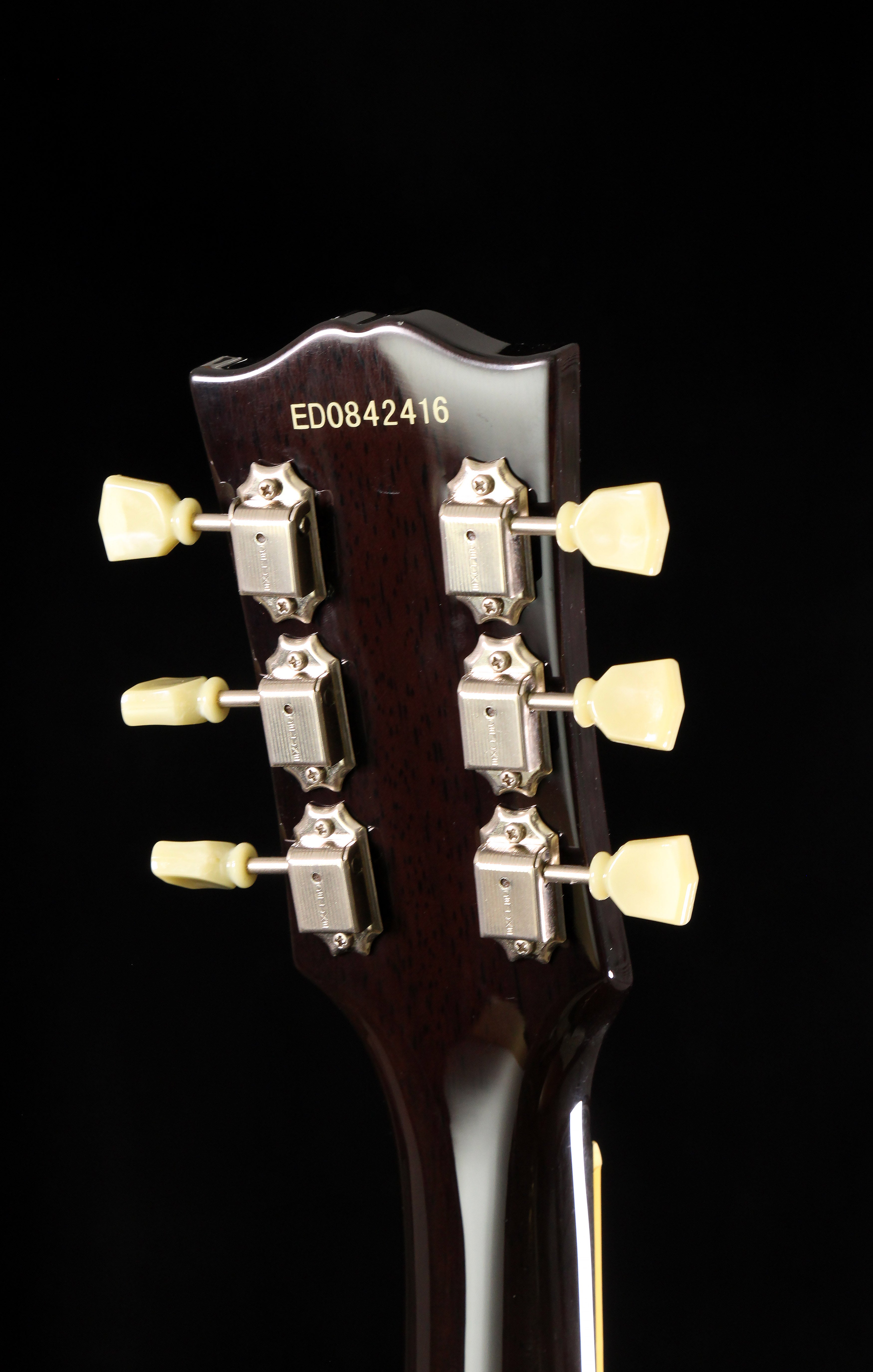 Edwards by ESP E-LP-92SD/QM Les Paul Transparent Ebony Seymour Duncan –  Soul Drifter Guitars