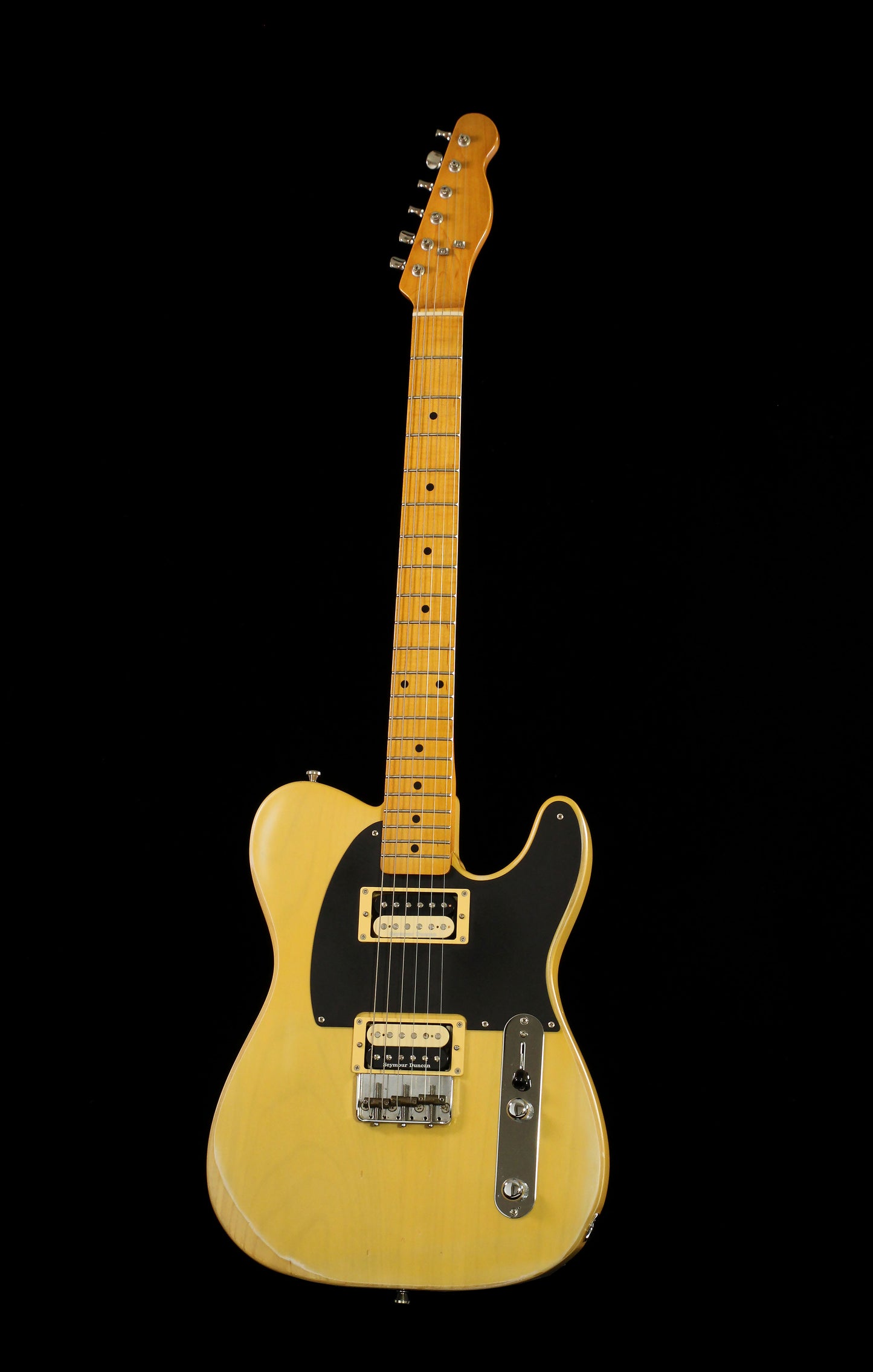 Edwards by ESP E-TE-128M Jeff Beck Telegib Telecaster Blonde Relic