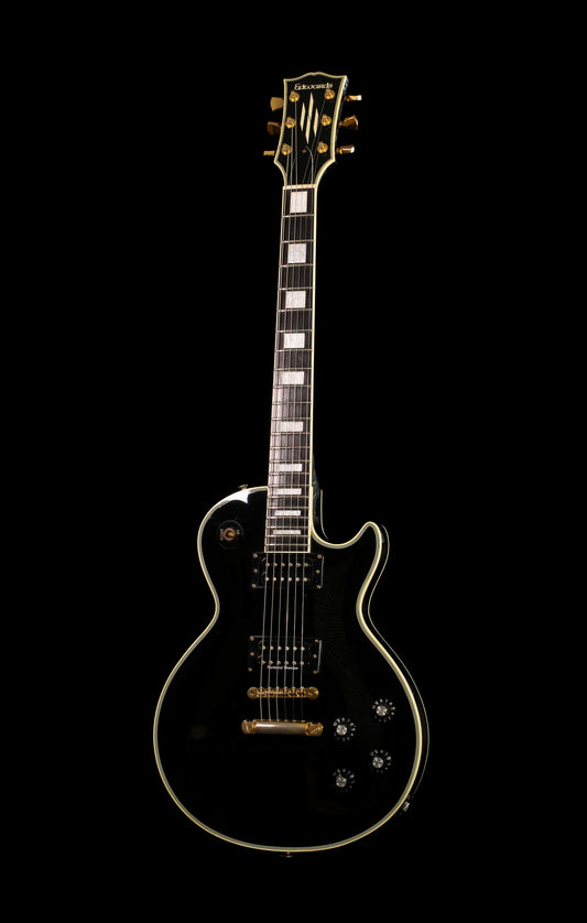 Edwards by ESP E-LP-85 CD BK Les Paul Custom Ebony