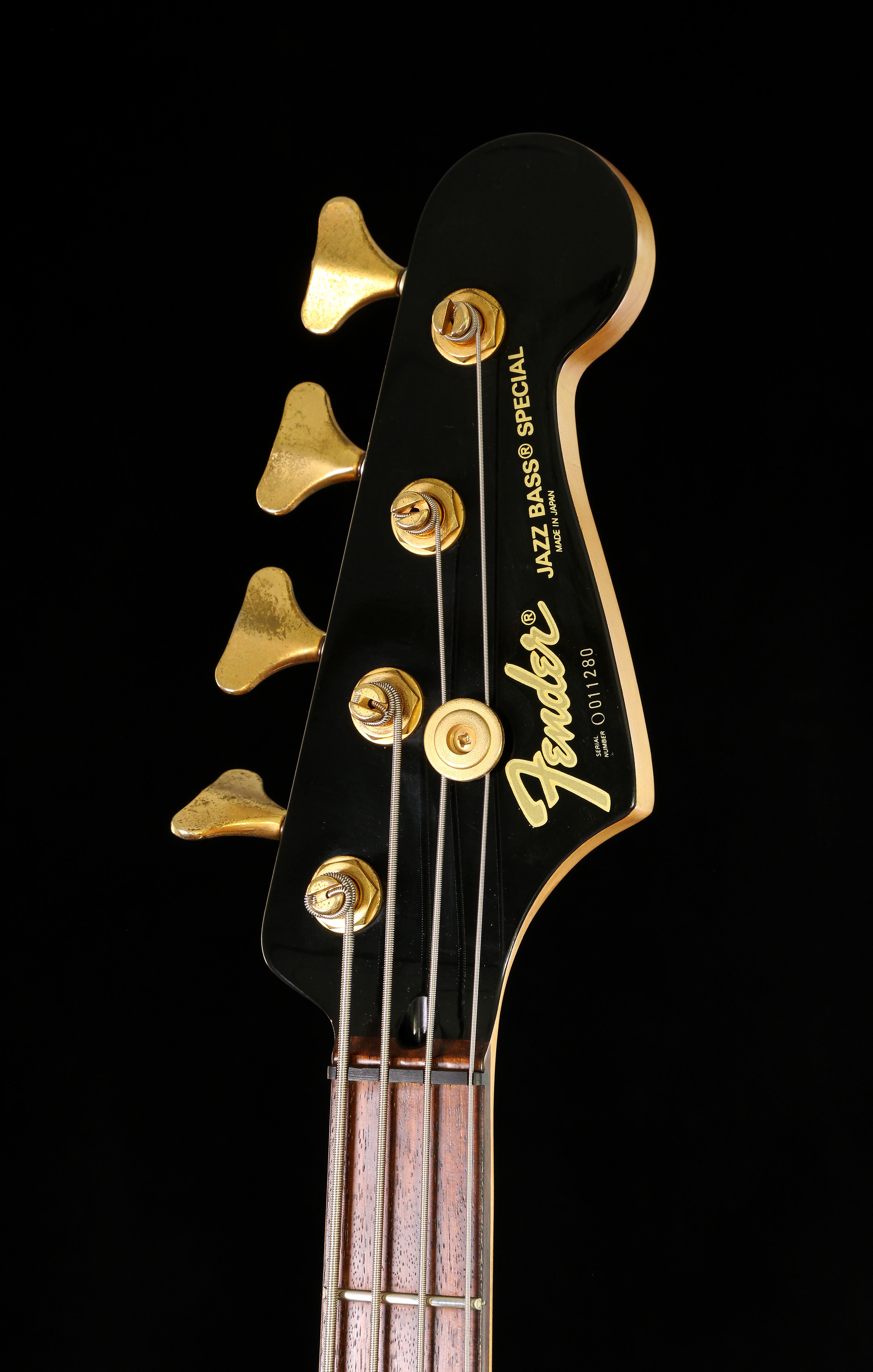 Fender Japan Contemporary Jazz Bass Special PJR-65 Black with Gold Har –  Soul Drifter Guitars