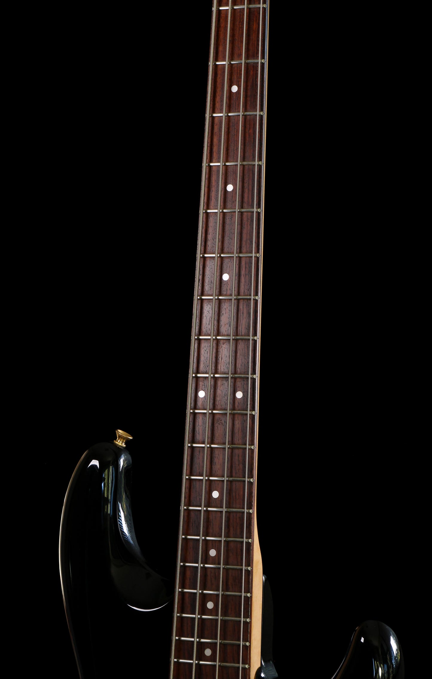 Fender Japan Contemporary Jazz Bass Special PJR-65 Black with Gold Hardware