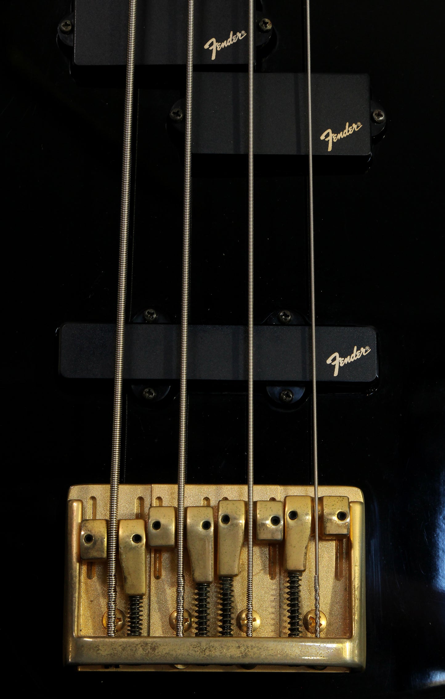 Fender Japan Contemporary Jazz Bass Special PJR-65 Black with Gold Hardware