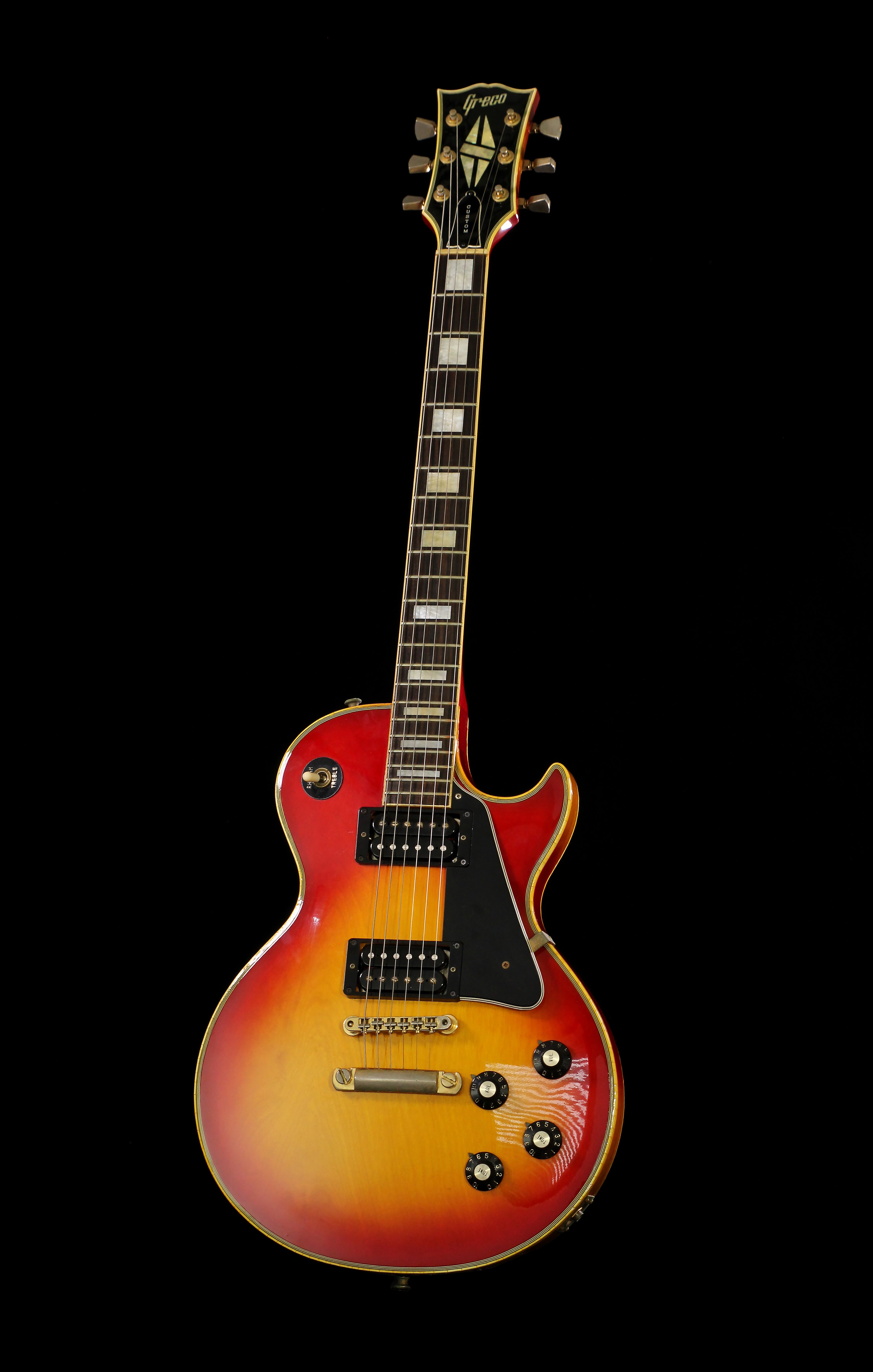 Greco EG-600 Les Paul Custom MIJ Sunburst 1977 – Soul Drifter Guitars