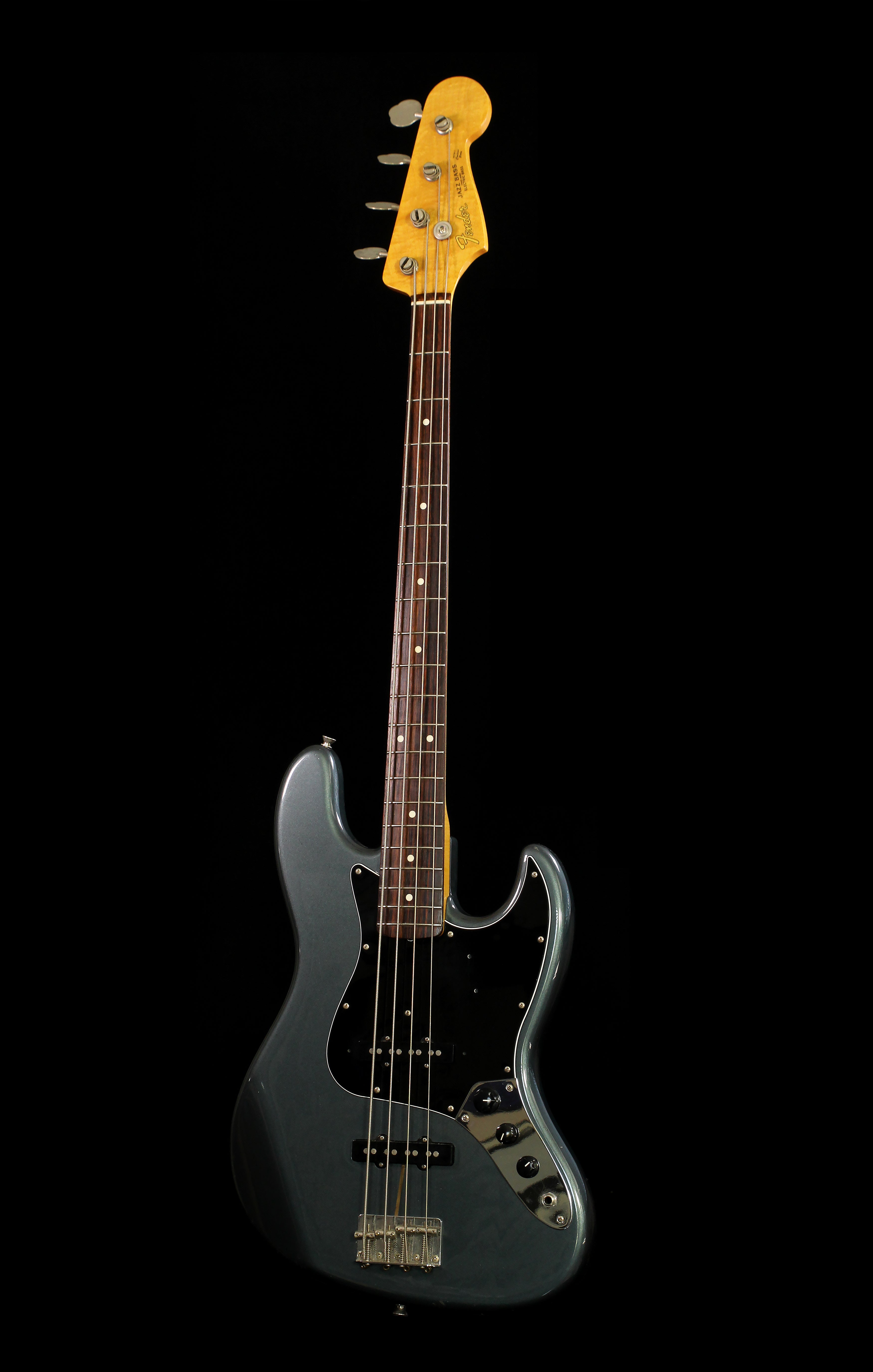 Fender Japan JB-62 '62 Reissue Jazz Bass Ice Metallic Blue / Black 
