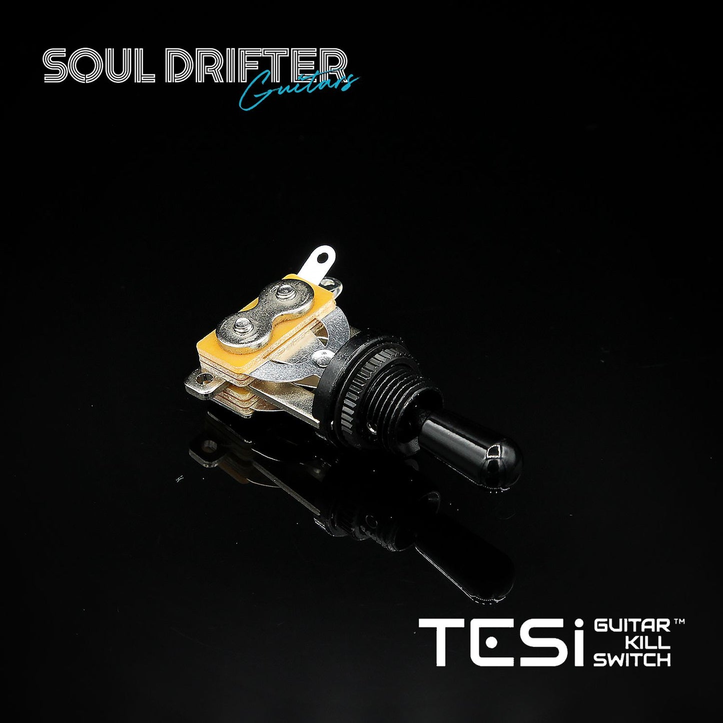 Tesi Premium 3-Way Les Paul Toggle Pickup Selector Switch - Black