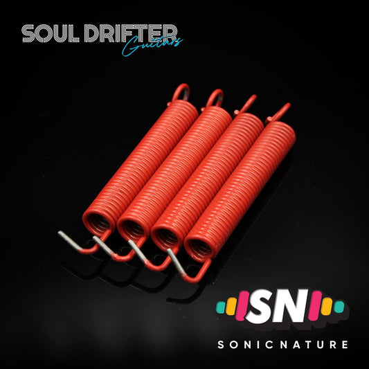 Sonic Nature NO-NOISE Tremolo Springs (4) - Red