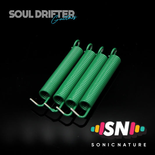 Sonic Nature NO-NOISE Tremolo Springs (4) - Green