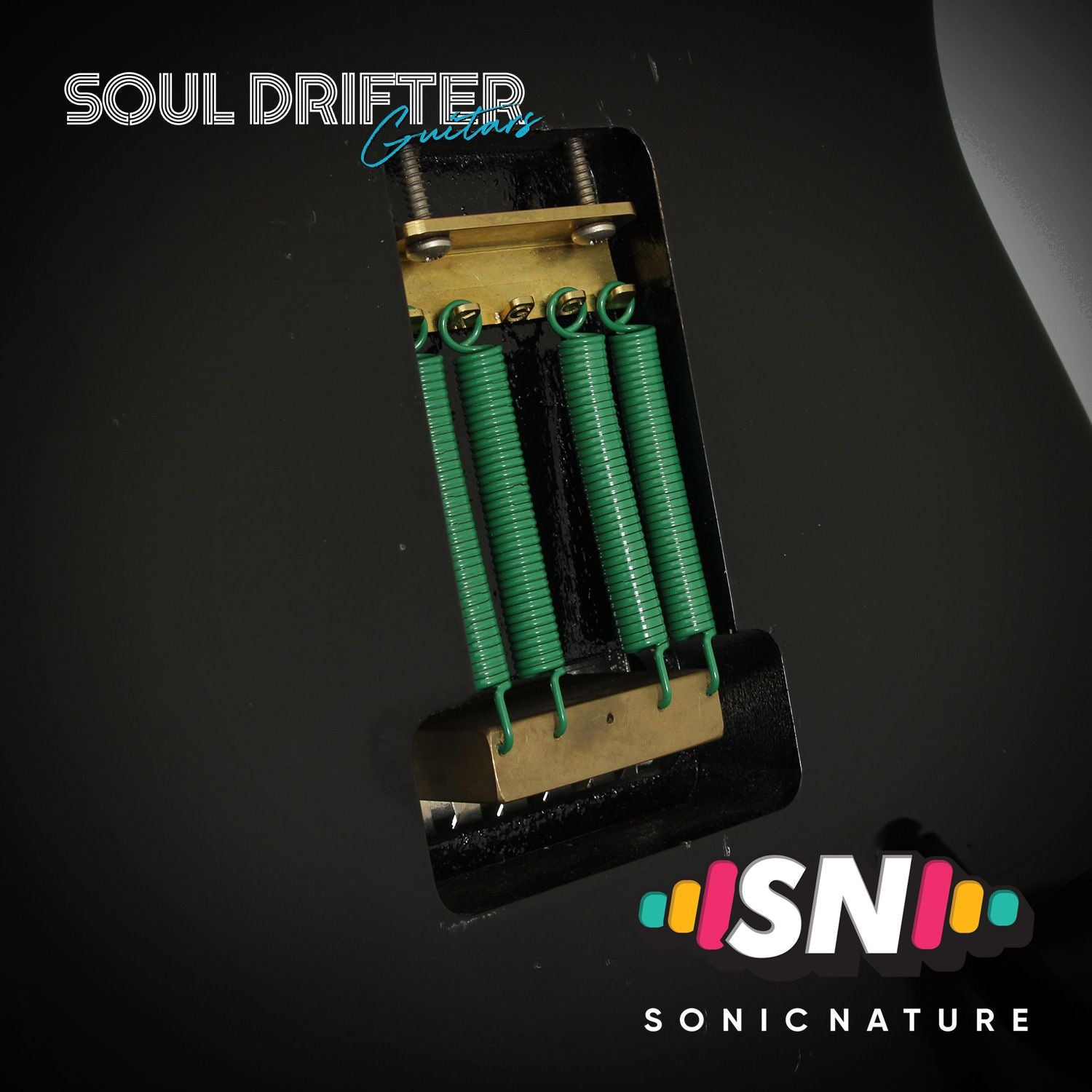 Sonic Nature NO-NOISE Tremolo Springs (4) - Green