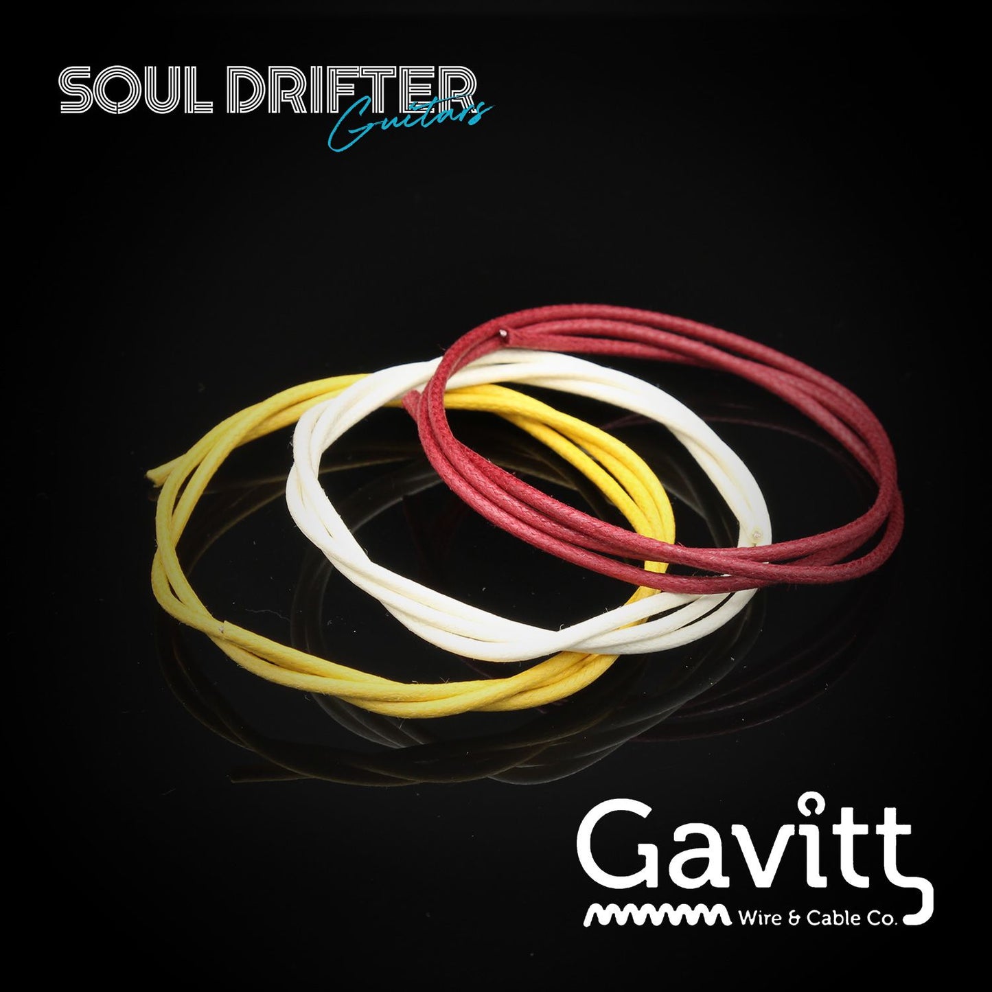 Gavitt Wire 7-Strand 22 AWG Electric Guitar Wire - Yellow (Select Length)