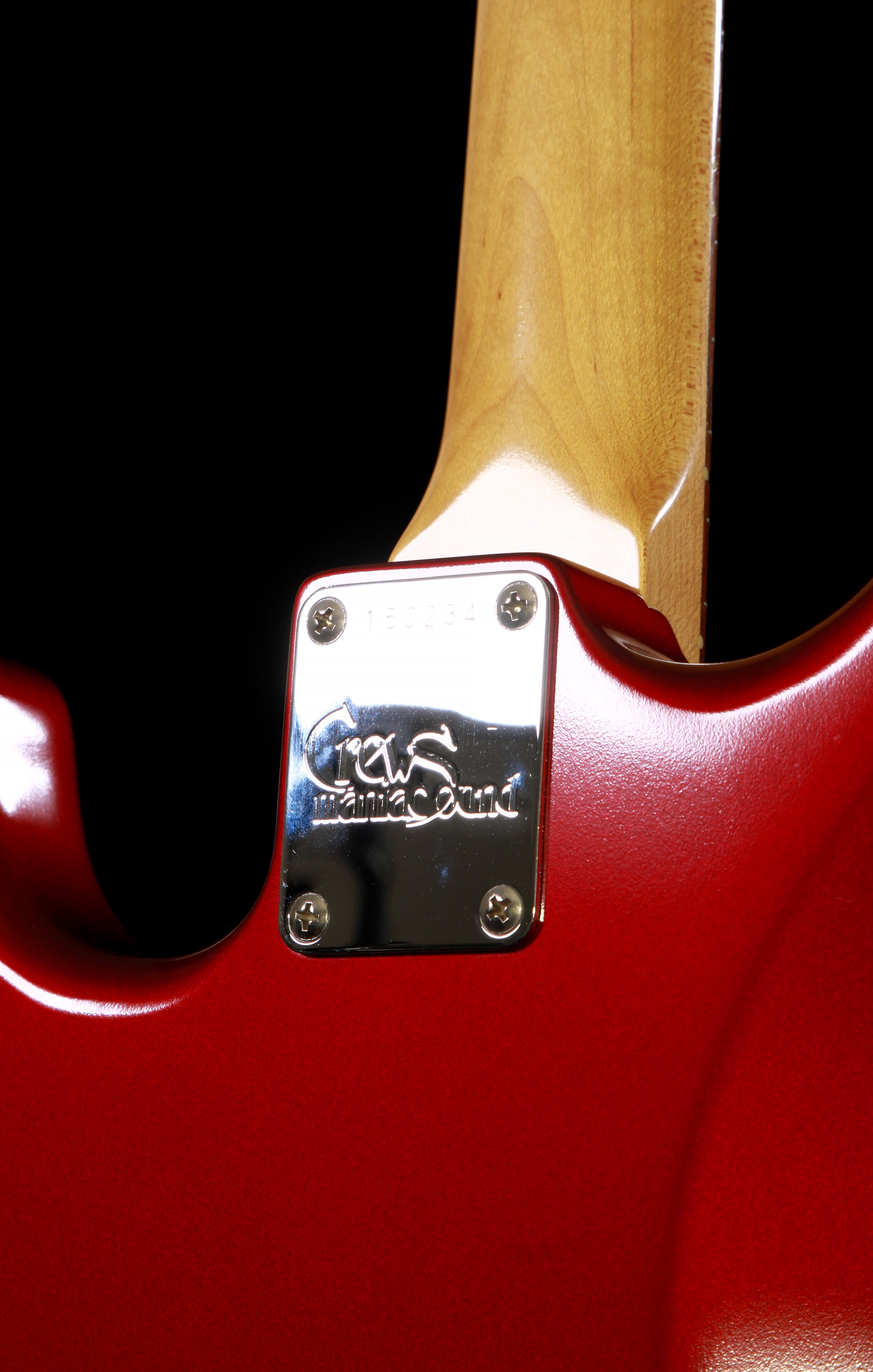 Crews Maniac Sound KTR ST-01 Candy Apple Red – Soul Drifter Guitars