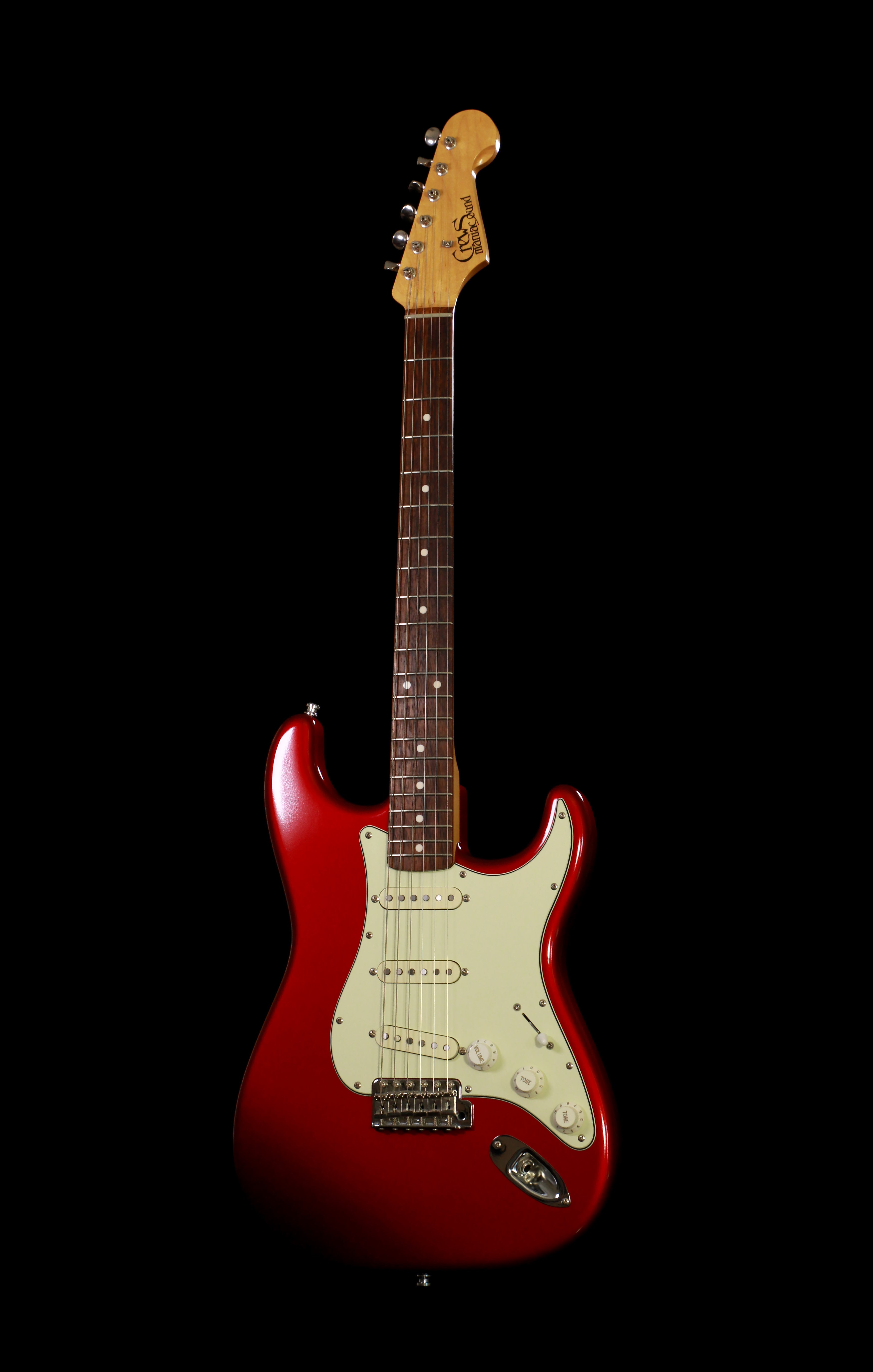 Crews Maniac Sound KTR ST-01 Candy Apple Red – Soul Drifter Guitars