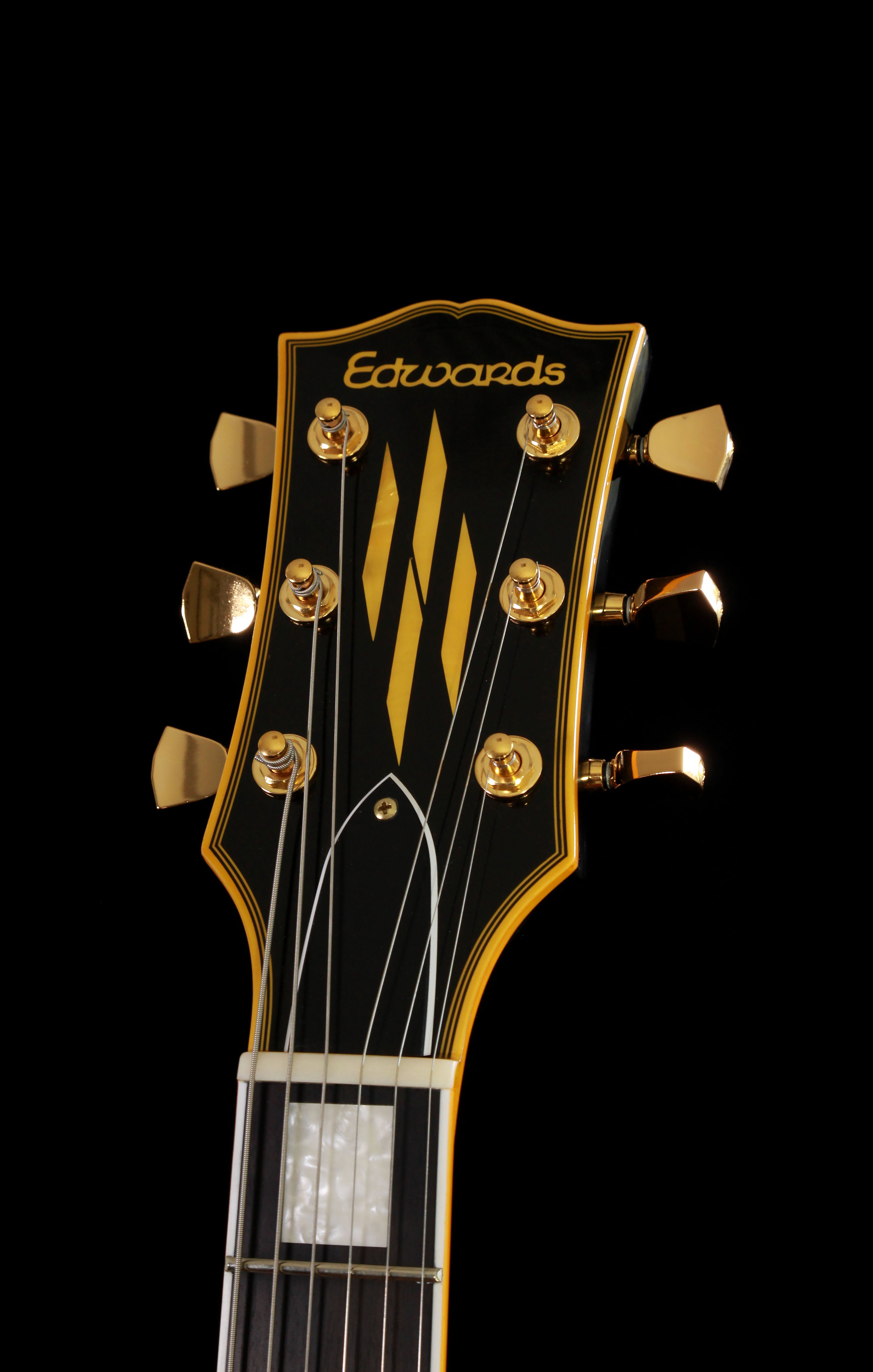 Edwards by ESP E-SA-180LTC ES-335 Ebony/Black Lacquer Finish