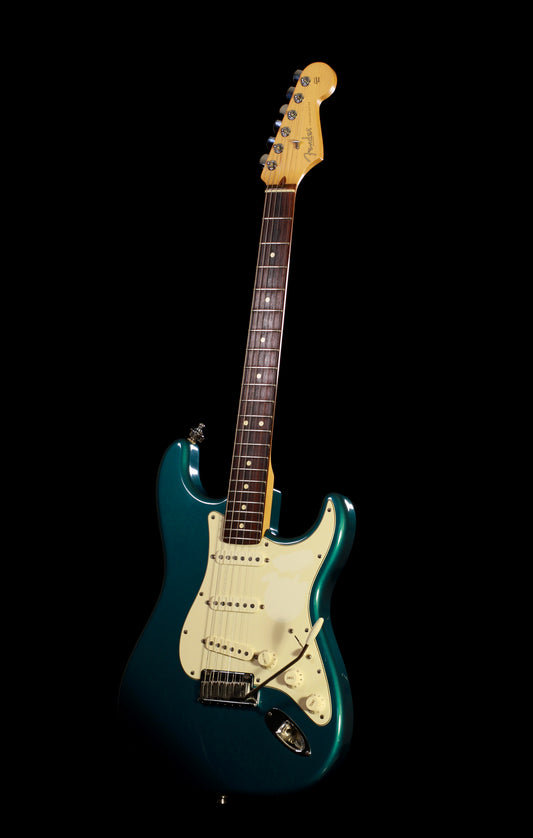 Fender USA American Standard Stratocaster AMM / R Rare Aqua Marine Metallic 2000