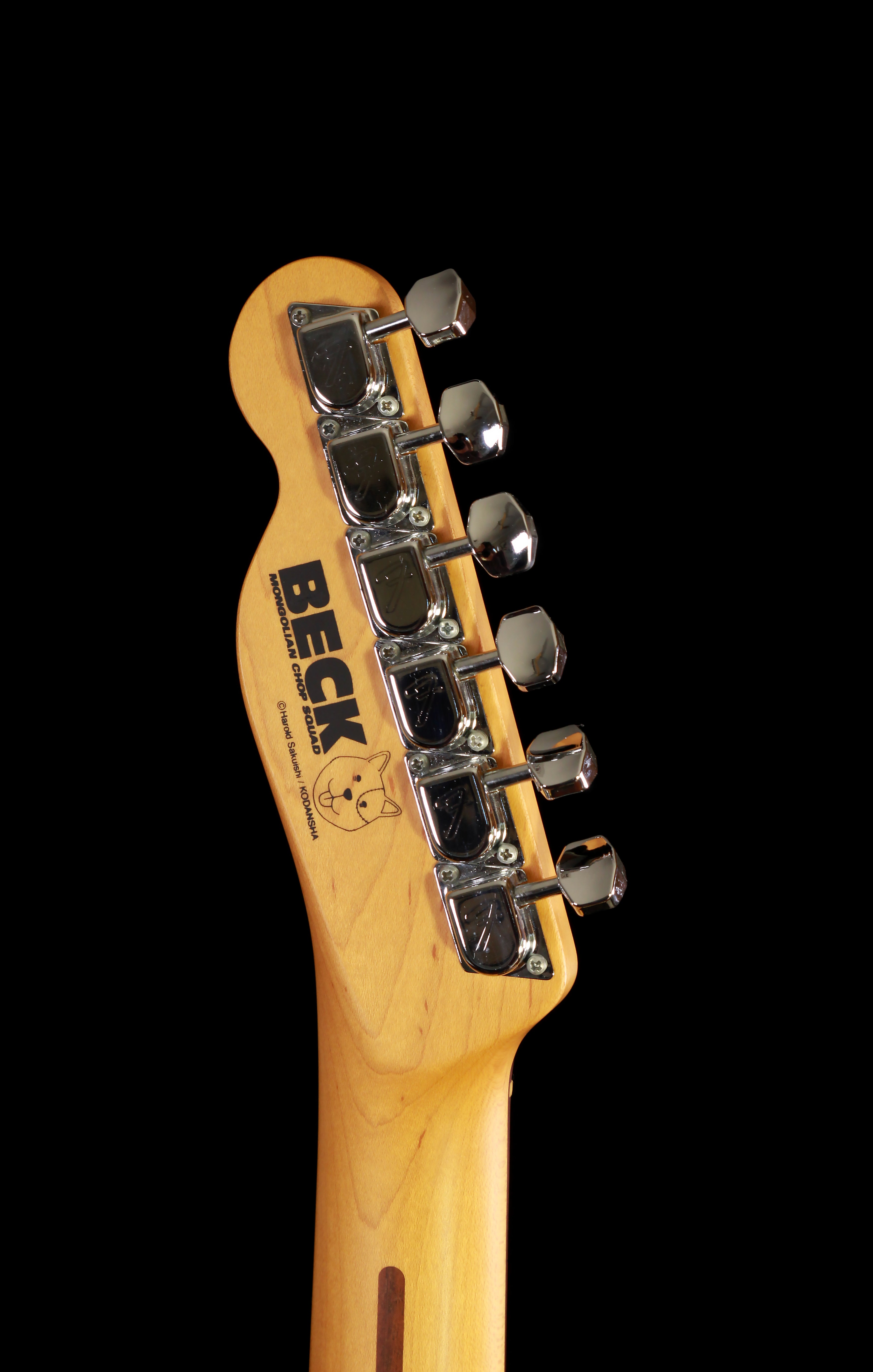 Fender Japan TL-68 Beck Mongolian Chop Squad Telecaster Blonde