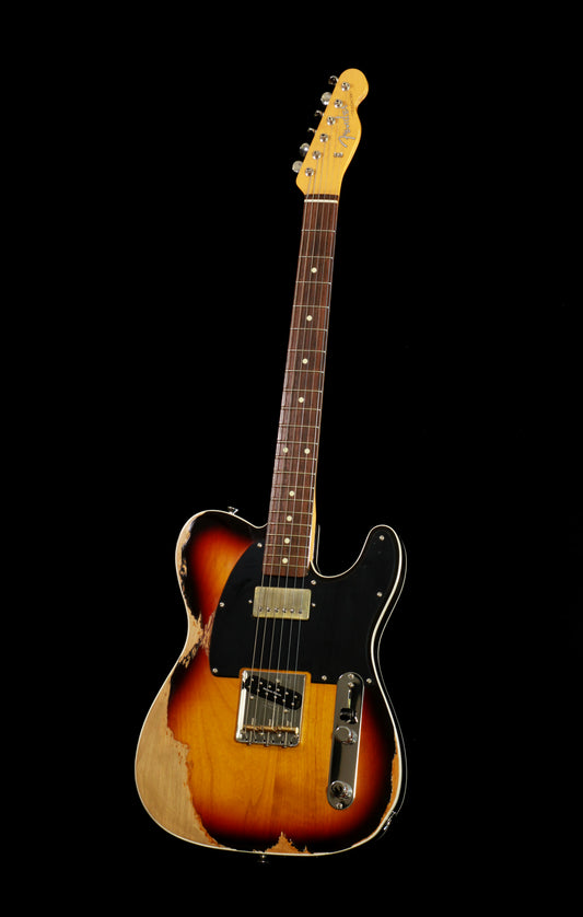 Fender Japan Traditional 60s Telecaster 3 Tone Sunburst Seymour Duncan / Tom Holmes Mod