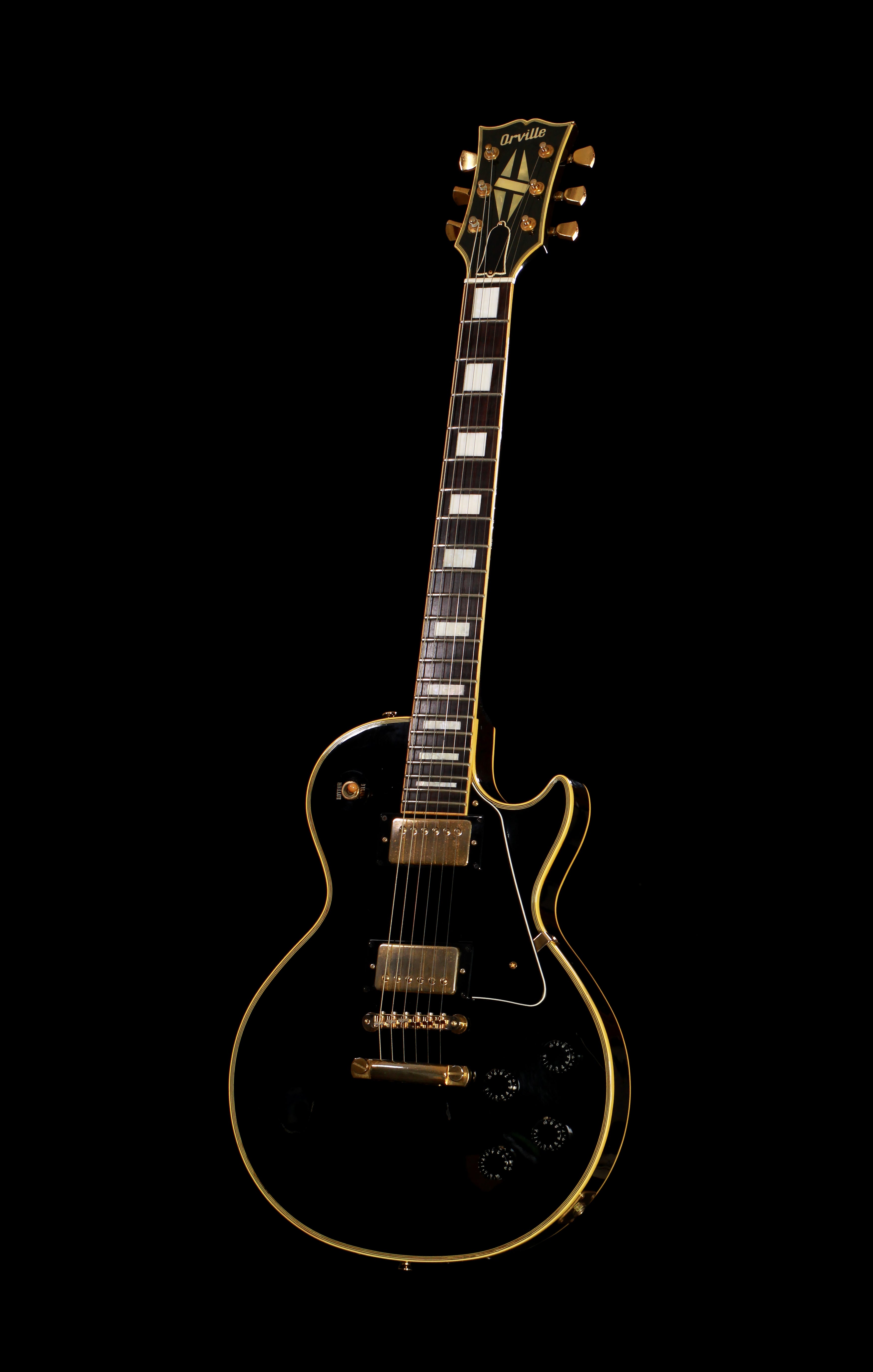 Orville Les Paul LPC-75 Ebony – Soul Drifter Guitars