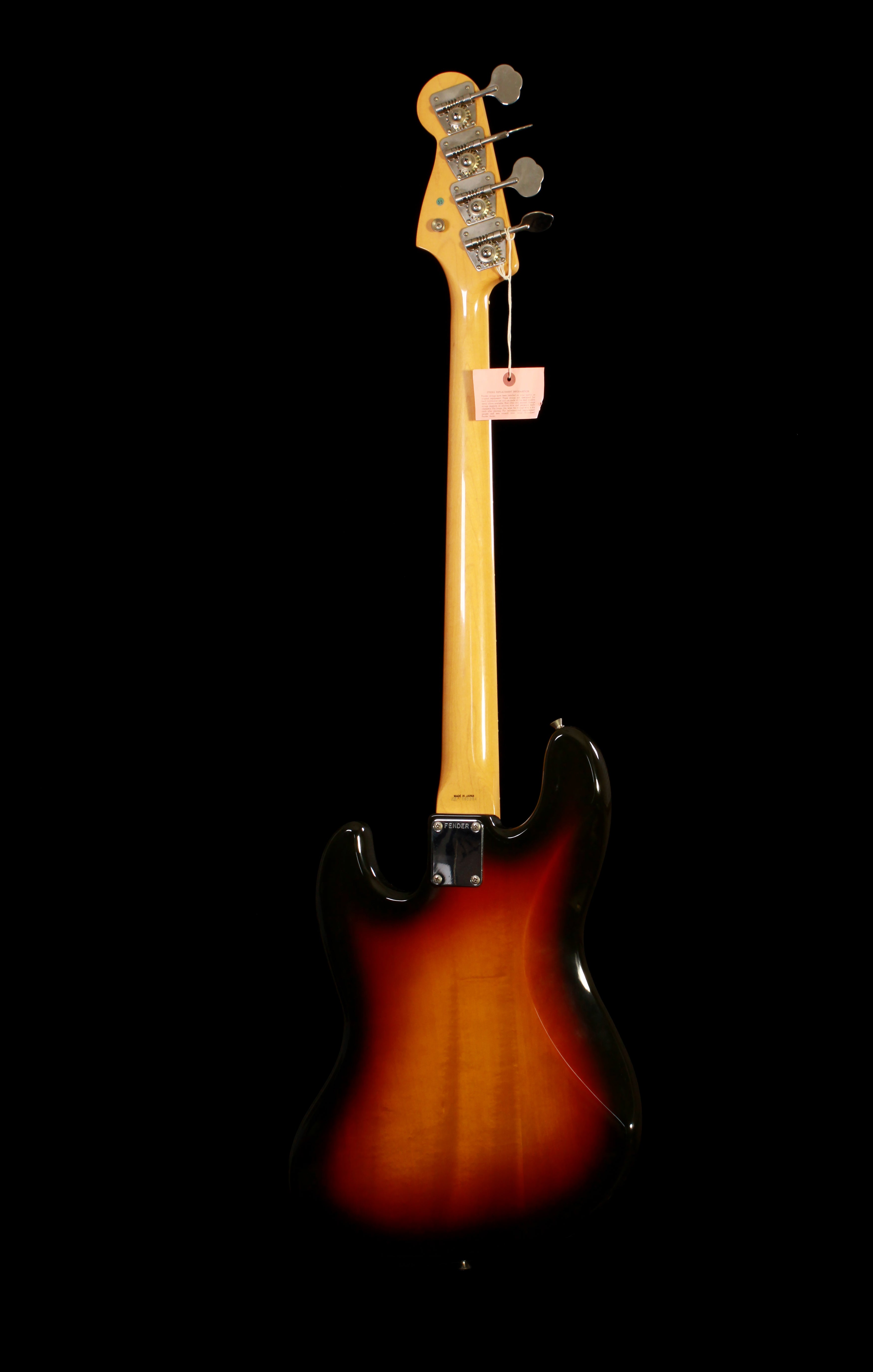 Fender Japan Jazz Bass JB-62 3 Tone Sunburst 1989-1990 – Soul Drifter  Guitars